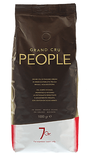 7Gr. Caffe People Grand Cru 1kg Bohnen 7Gr. Caffe People Grand Cru 1kg Bohnen