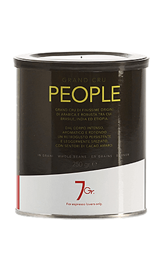 7Gr. Caffe People Grand Cru 250g Bohnen Dose 7Gr. Caffe People Grand Cru 250g Bohnen Dose