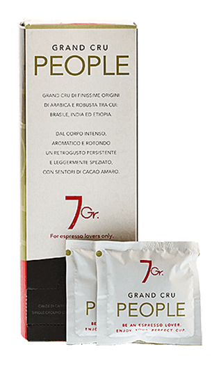 7Gr. Kaffee Espresso People Grand Cru E.S.E. Pads 24 Stück