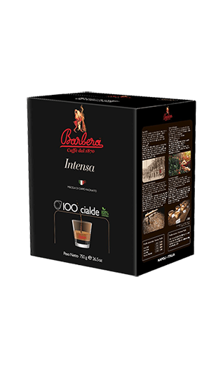 Barbera Espresso Intensa Pads 100 Stück Barbera Kaffee Intensa Pads 100 Stück