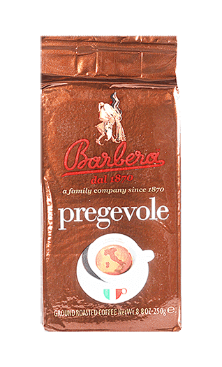 Barbera Kaffee Espresso Pregevole gemahlen 250g