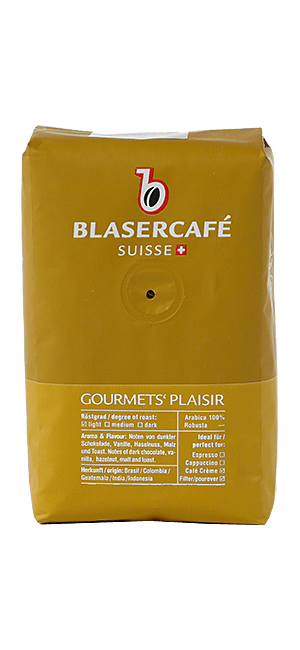 Blaser Cafe Gourmets Plaisir 250g Bohnen Blaser Cafe Gourmets Plaisir 250g Bohnen
