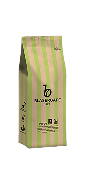 Blaser Cafe Verde BIO Fairtrade Bohnen 250g Blaser Cafe Verde BIO Fairtrade Bohnen 250g