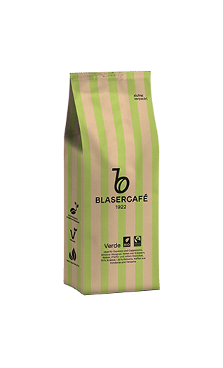 Blaser Kaffee Espresso Verde Fairtrade 250g Bohnen