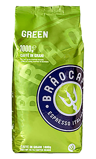 Brao Kaffee Espresso Green 1kg Bohnen