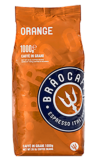 Brao Kaffee Espresso Orange 1kg Bohnen