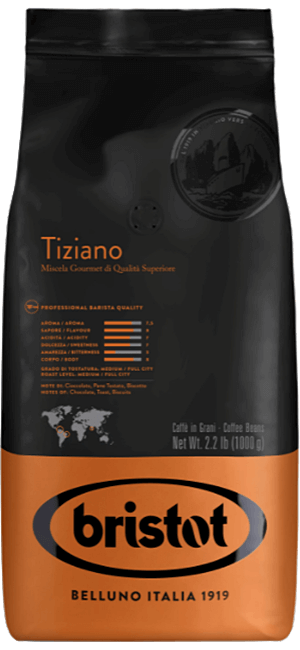 Bristot Tiziano Bohnen 1kg Bristot Tiziano Bohnen 1kg