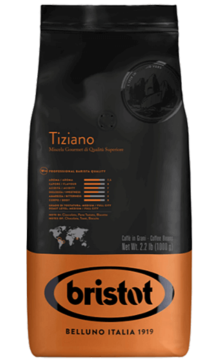 Bristot Kaffee Espresso Tiziano 1kg Bohnen