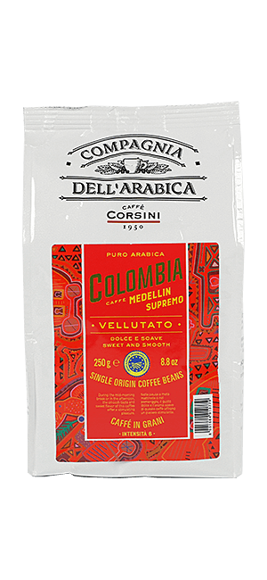 Caffe Corsini Colombia Medellin 250g Bohnen