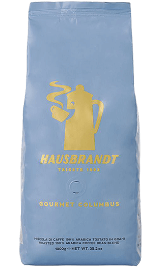 Hausbrandt Kaffee Espresso Gourmet Columbus 1kg Bohnen