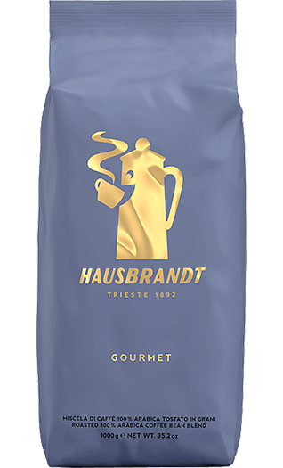 Hausbrandt Kaffee Espresso Gourmet 1kg Bohnen