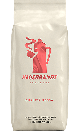 Hausbrandt Caffe Qualita Rossa 1kg Bohnen