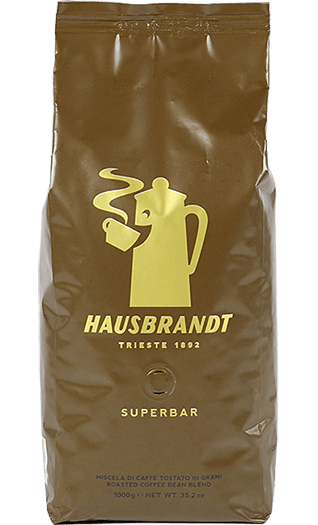 Hausbrandt Caffe Superbar 1kg Bohnen