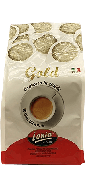Ionia Espresso in Cialde Gold E.S.E. Pads 10 Stück Ionia Espresso in Cialde Gold E.S.E. Pads 10 Stück