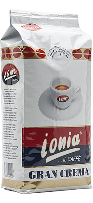 Ionia Gran Crema 1kg Bohnen