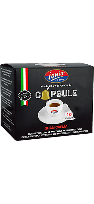Ionia Gran Crema Kapseln 10 Stück Ionia Gran Crema Kapseln 10 Stück