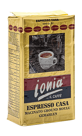 Ionia Kaffee Espresso Casa 250g gemahlen