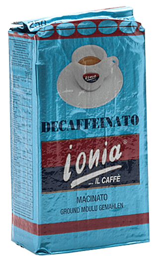 Ionia Kaffee Espresso Decaffeinato gemahlen 250g