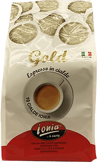 Ionia Espresso in Cialde Gold E.S.E. Pads 10 Stück Ionia Espresso in Cialde Gold E.S.E. Pads 10 Stück