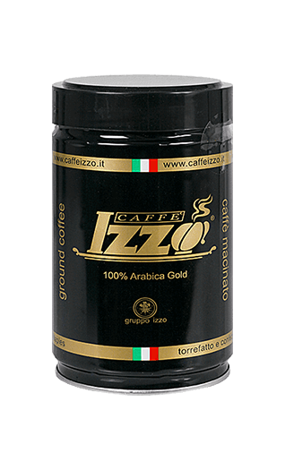 Izzo Arabica Gold 250g gemahlen Dose Izzo Arabica Gold 250g gemahlen Dose