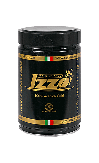 Izzo Kaffee Espresso Arabica Gold 250g Bohnen Dose