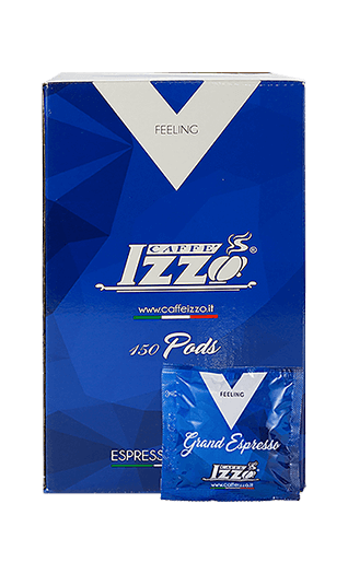 Izzo Kaffee Espresso Napoletano Silver Pads 150 Stück