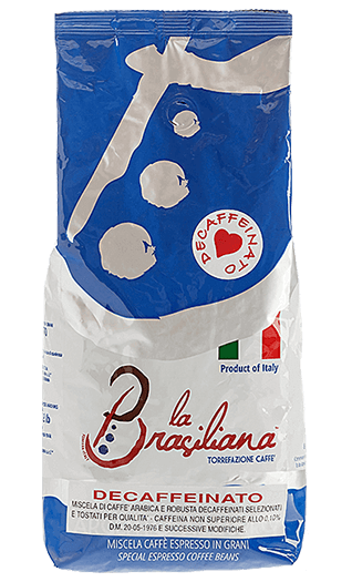 La Brasiliana Kaffee Espresso Decaffeinato 1kg Bohnen