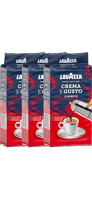 Lavazza Crema E Gusto 3 x 250g gemahlen Lavazza Crema E Gusto 3 x 250g gemahlen