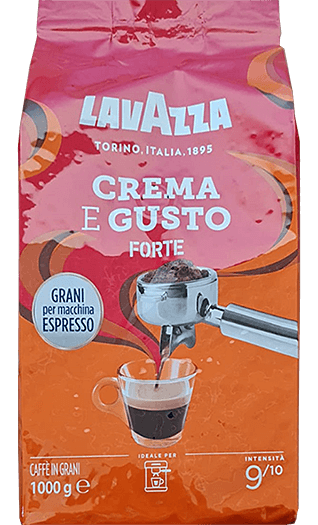 Lavazza Kaffee Espresso Crema e Gusto Forte 1kg Bohnen