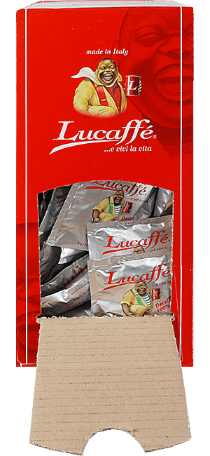 Lucaffe Decaffeinato E.S.E. Pads 150 Stück