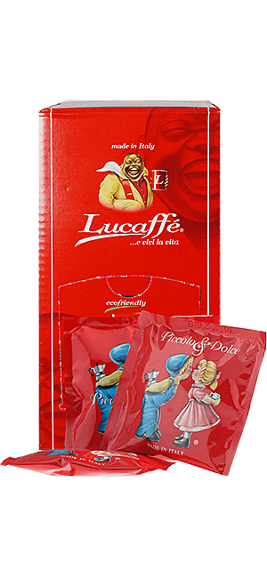 Lucaffe Piccolo & Dolce E.S.E. Pads 150 Stück