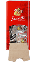 Lucaffe Kaffee Espresso Decaffeinato E.S.E. Pads 150 Stück
