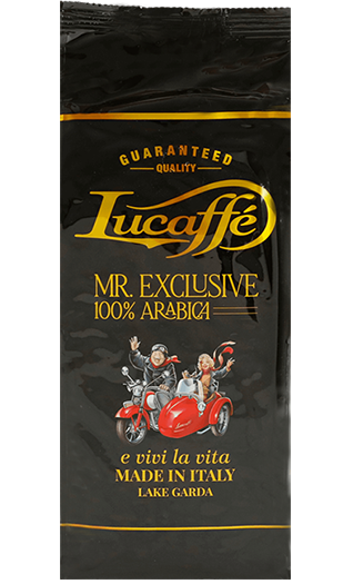 Lucaffe Kaffee Espresso Mr. Exclusive 100% Arabica 1kg Bohnen