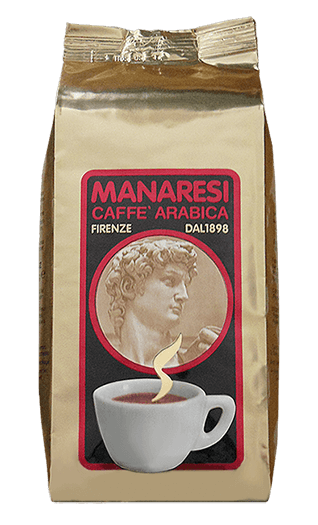 Manaresi Kaffee Espresso Miscela Oro 1kg Bohne