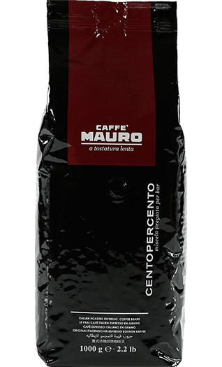 Mauro Kaffee Espresso Centopercento 1kg Bohnen