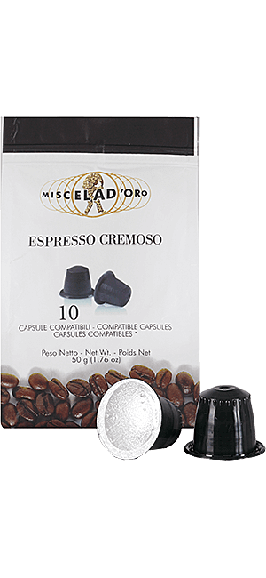Miscela d'Oro Cremoso Kapseln 10 Stück Miscela d\'Oro Cremoso Kapseln 10 Stück