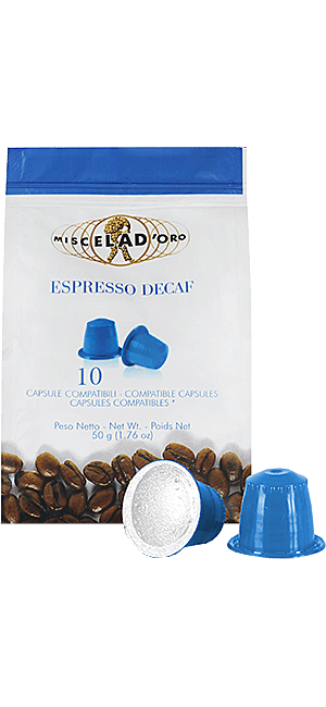 Miscela d'Oro Decaffeinato Kapseln 10 Stück Miscela d\'Oro Decaffeinato Kapseln 10 Stück