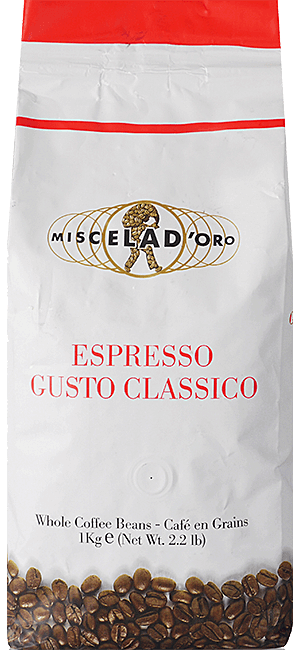 Miscela d'Oro Gusto Classico Bohnen 1kg Miscela d\'Oro Gusto Classico Bohnen 1kg