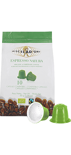 Miscela d'Oro Natura Kapseln 10 Stück Miscela d\'Oro Natura Kapseln 10 Stück