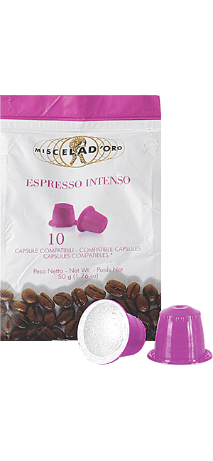 Miscela d'Oro Intenso Kapseln 10 Stück Miscela d\'Oro Intenso Kapseln 10 Stück