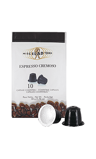Miscela d'Oro Cremoso Kapseln 10 Stück Miscela d'Oro Cremoso Kapseln 10 Stück