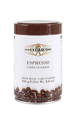 Miscela d'Oro Espresso n Grani Bohnen 250g Dose Miscela d'Oro Espresso n Grani Bohnen 250g Dose