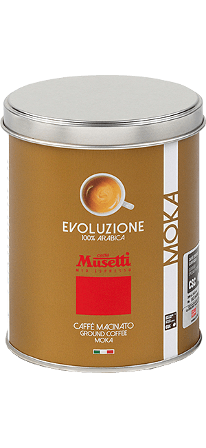 Musetti Evoluzione 250g gemahlen Dose Musetti Evoluzione 250g gemahlen Dose