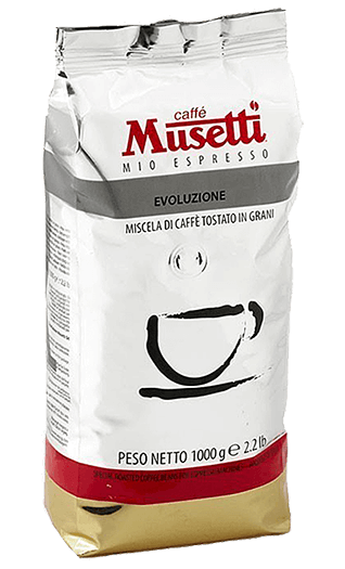 Musetti Kaffee Espresso Evoluzione 1kg Bohnen