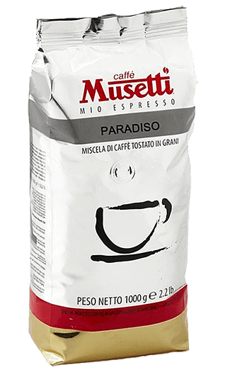 Musetti Caffe Paradiso 1kg Bohnen