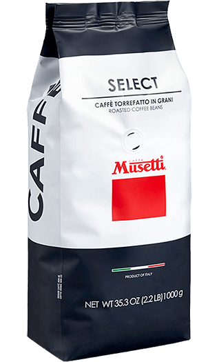 Musetti Kaffee Espresso Select Marrone 1kg Bohnen