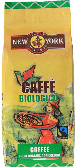 New York Biologico Fairtrade 1000g Bohnen