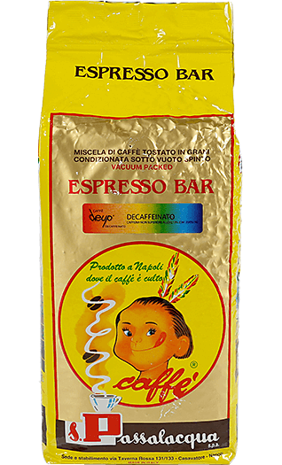 Passalacqua Kaffee Espresso Deup Decaffeinato 1kg Bohnen