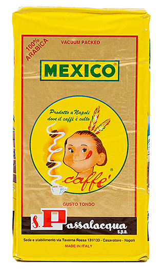Passalacqua Kaffee Espresso Mexico 250g gemahlen