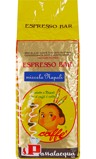 Passalacqua Kaffee Espresso Miscela Napoli 1kg Bohnen